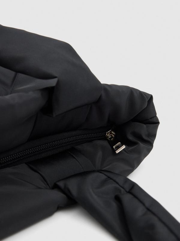 In Side Bolso Shopper Acolchado Negro