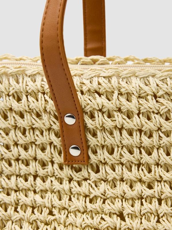 In Side Bolso Shopper Fibra Natural
