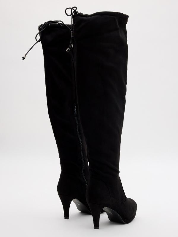 In Side Bota Alta Efecto Ante Tacón