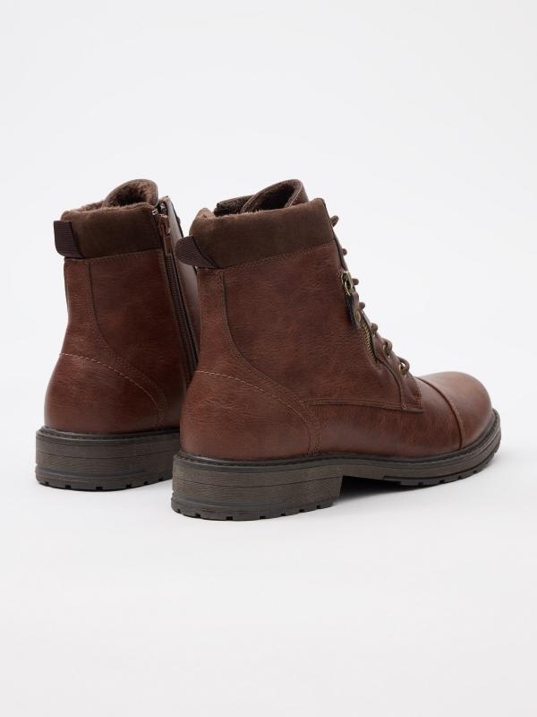 In Side Bota Polipiel Cierre Cremallera