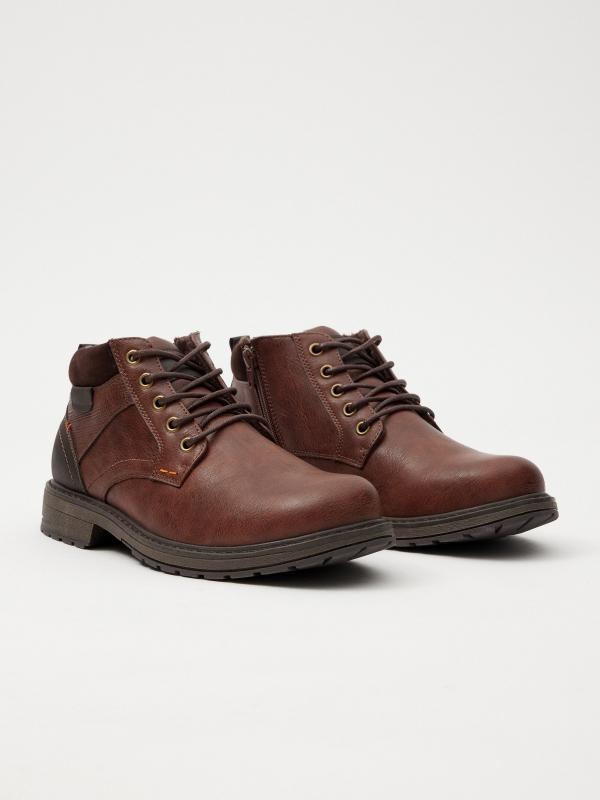 In Side Botas Combinadas Con Cuello