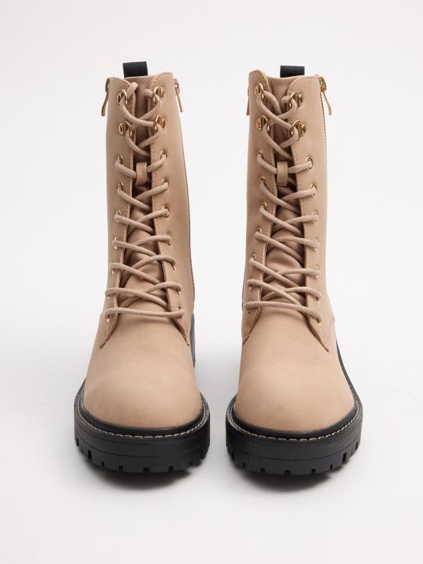 In Side Botas Cremalleras Moda