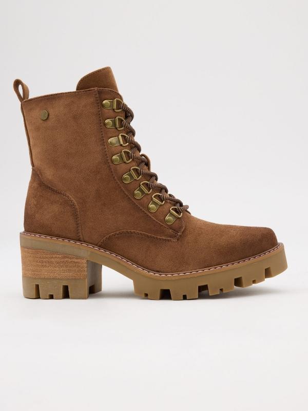 In side Botas de media caña con tacón