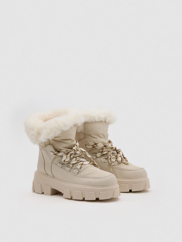 In Side Botas De Nieve Con Plataforma