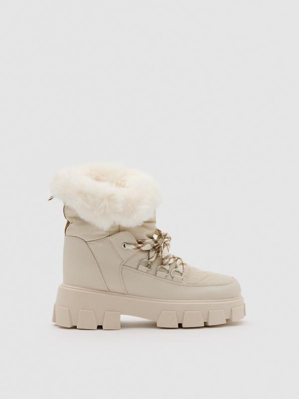 In side Botas de nieve con plataforma