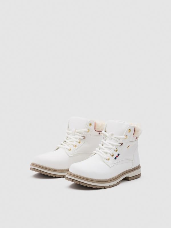 In Side Botas Montañeras Con Cuello De Pelo