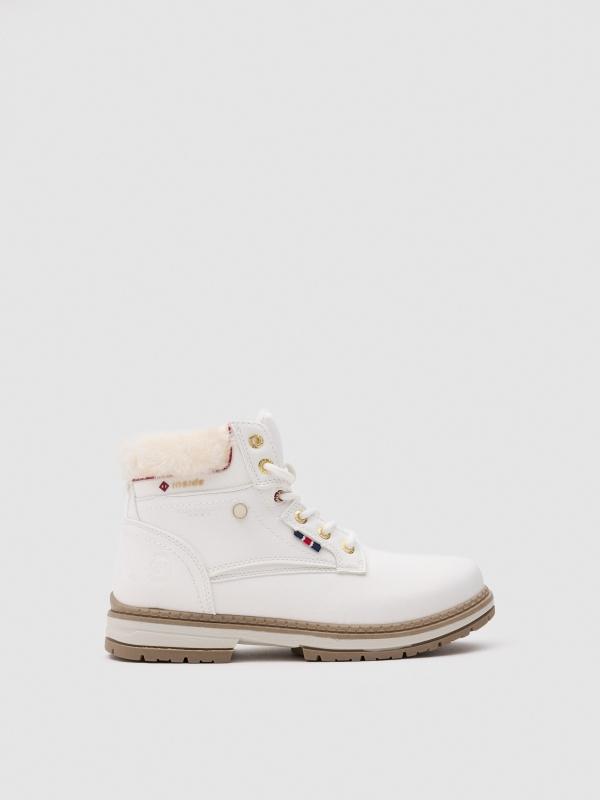 In Side Botas Montañeras Con Cuello De Pelo