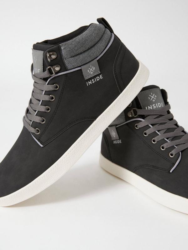 In Side Botín Casual Combinado