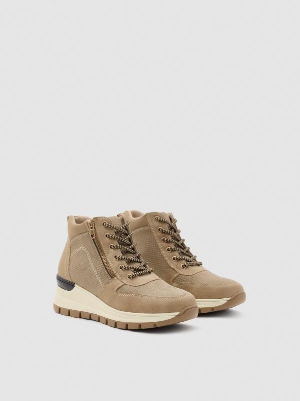 In Side Botín Deportivo Cuña Elástico