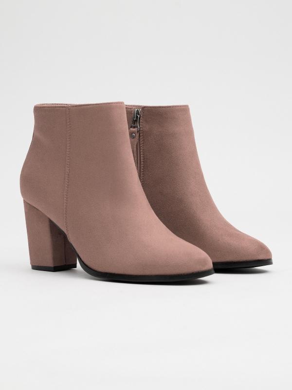 In Side Botín Rosa Tacón