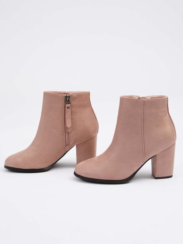 In Side Botín Rosa Tacón