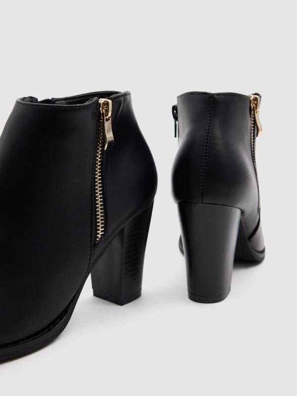 In Side Botines Básicos Con Cremallera