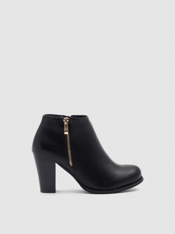 In Side Botines Básicos Con Cremallera