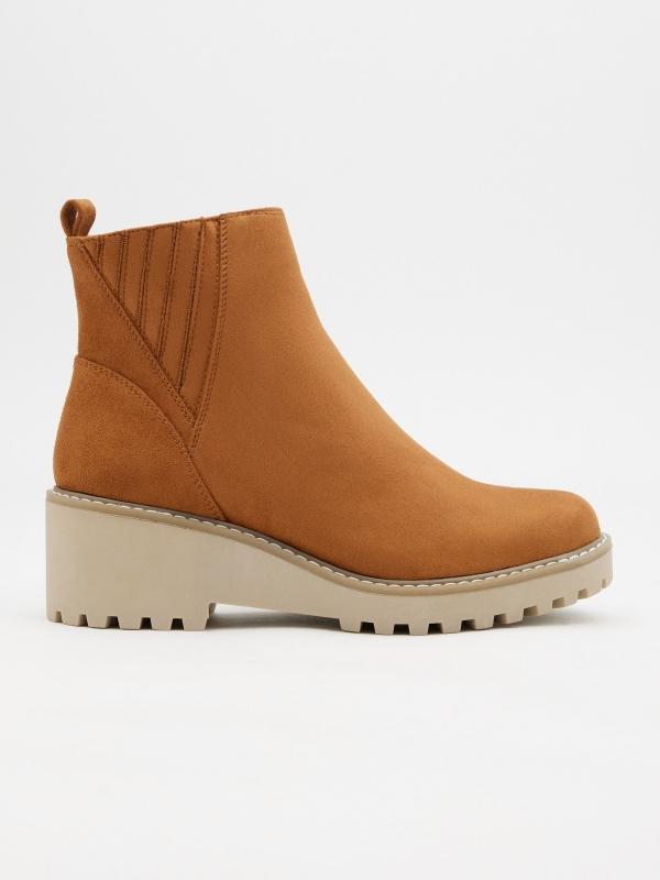 In Side Botines Con Cuña