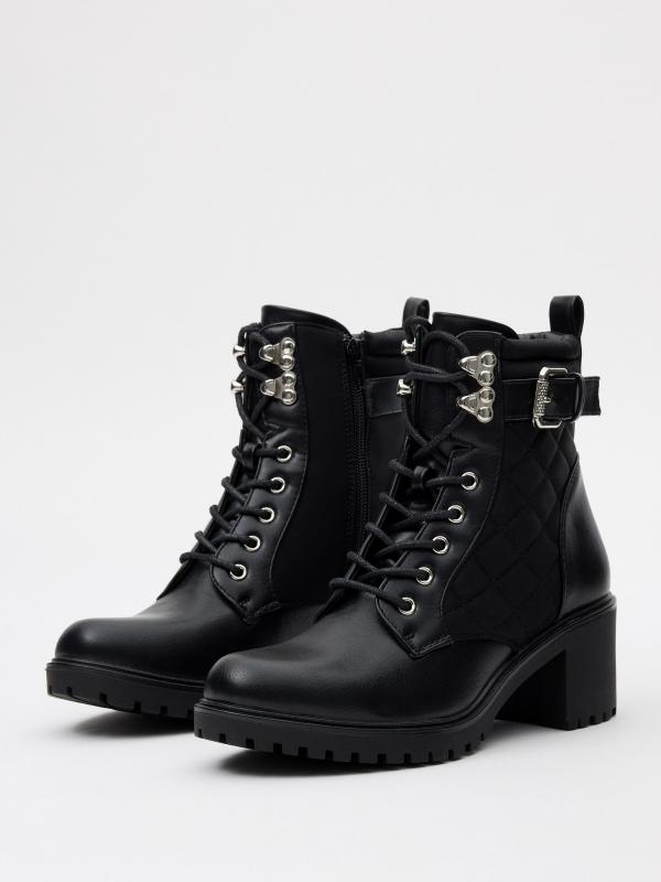 In Side Botines Con Hebilla