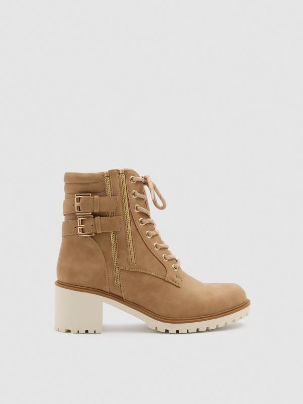 In Side Botines Doble Cremallera