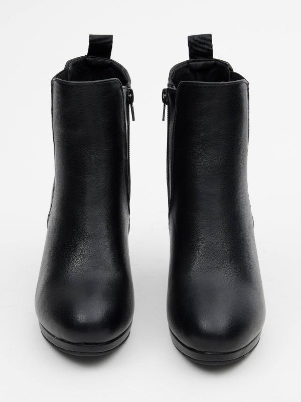 In Side Botines Tacón Fino Con Elasticos