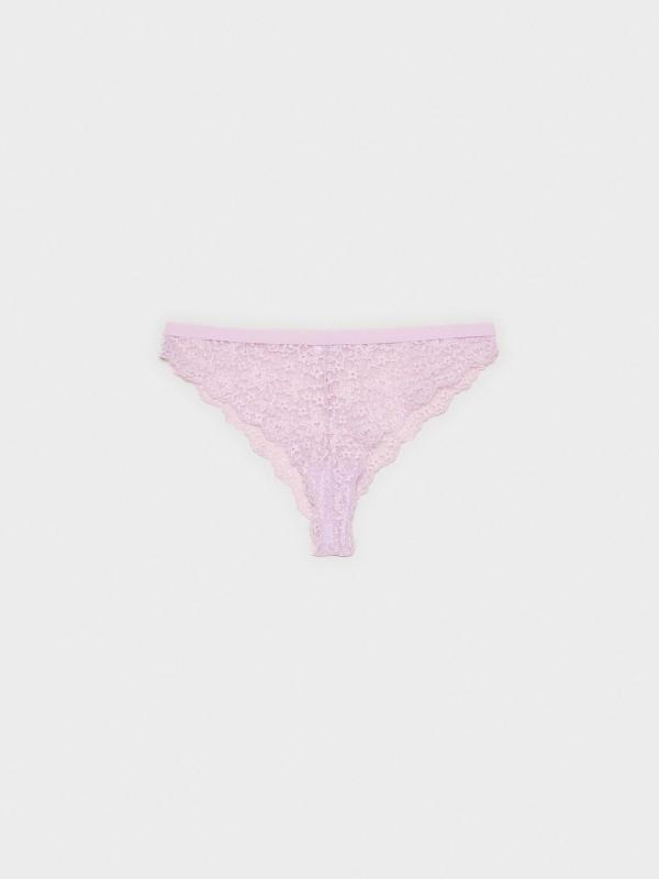 In Side Braguita Brasileña Rosa Encaje