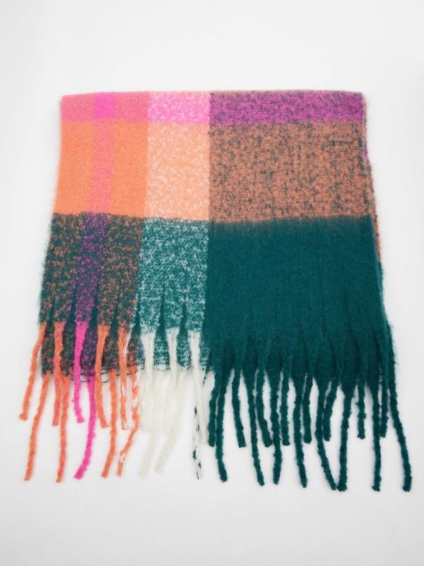 In side Bufanda colores con flecos