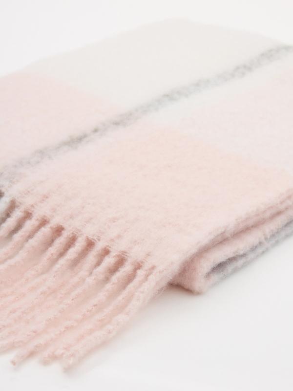 In Side Bufanda Combinada Tonos Pastel