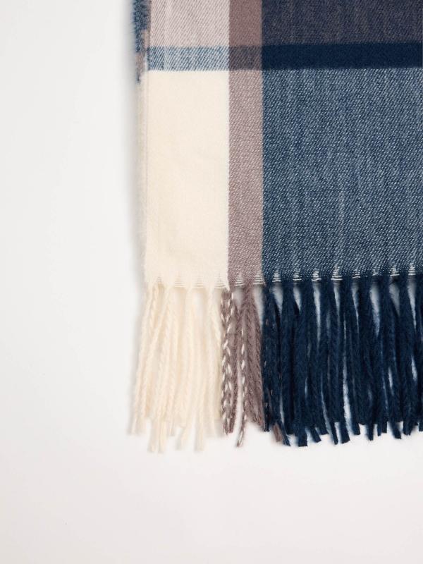 In Side Bufanda Cuadros Azules