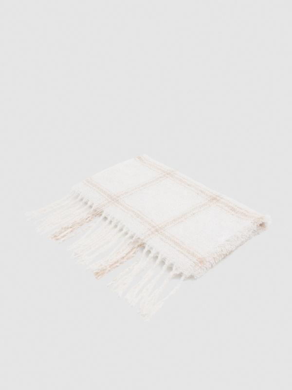 In Side Bufanda Cuadros Beige