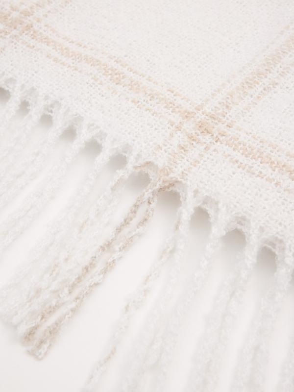 In Side Bufanda Cuadros Beige