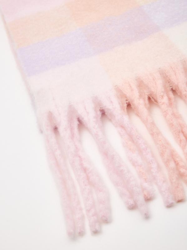 In Side Bufanda Cuadros Colores Pastel
