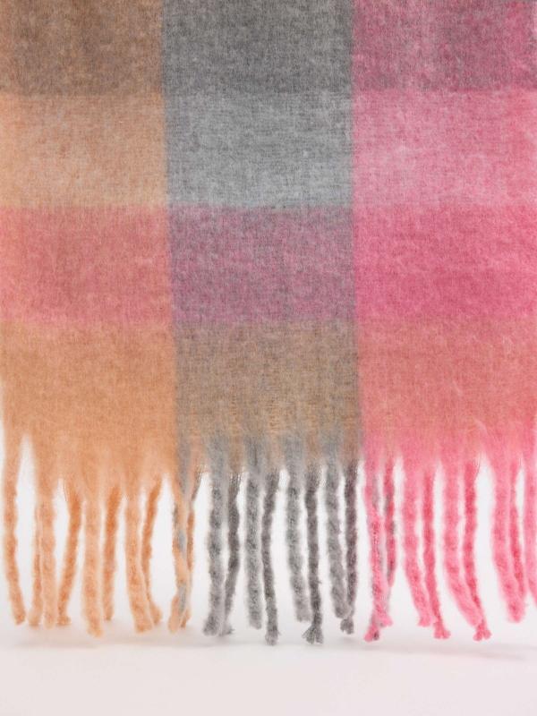 In Side Bufanda Cuadros Multicolor Pastel