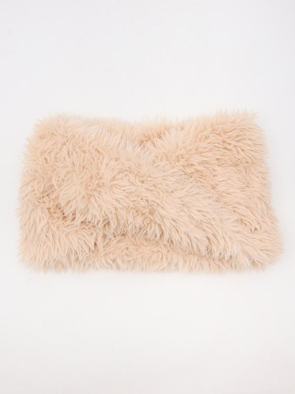 In side Bufanda cuello de pelo