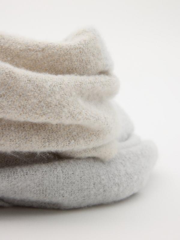 In Side Bufanda Cuello Gris Apagado