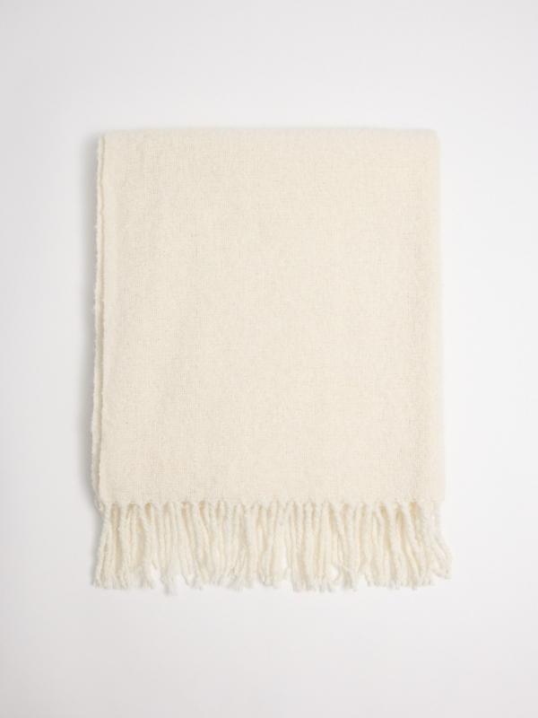 In side Bufanda flecos blanca