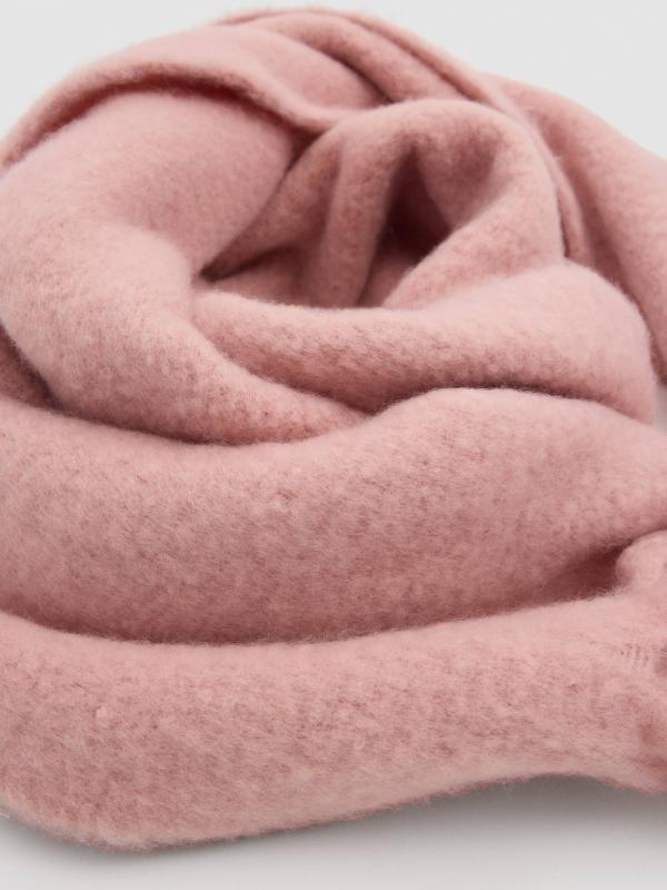 In Side Bufanda Flecos Rosa