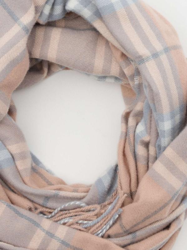 In Side Bufanda Maxi Estampado Cuadros