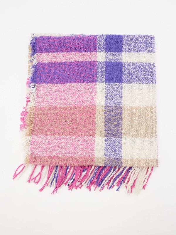 In side Bufanda oversized colores vivos