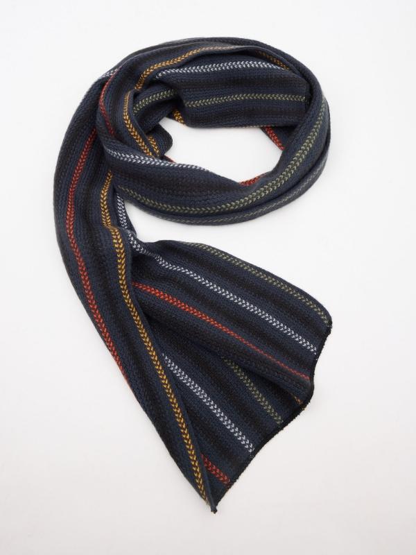 In Side Bufanda Punto De Rayas