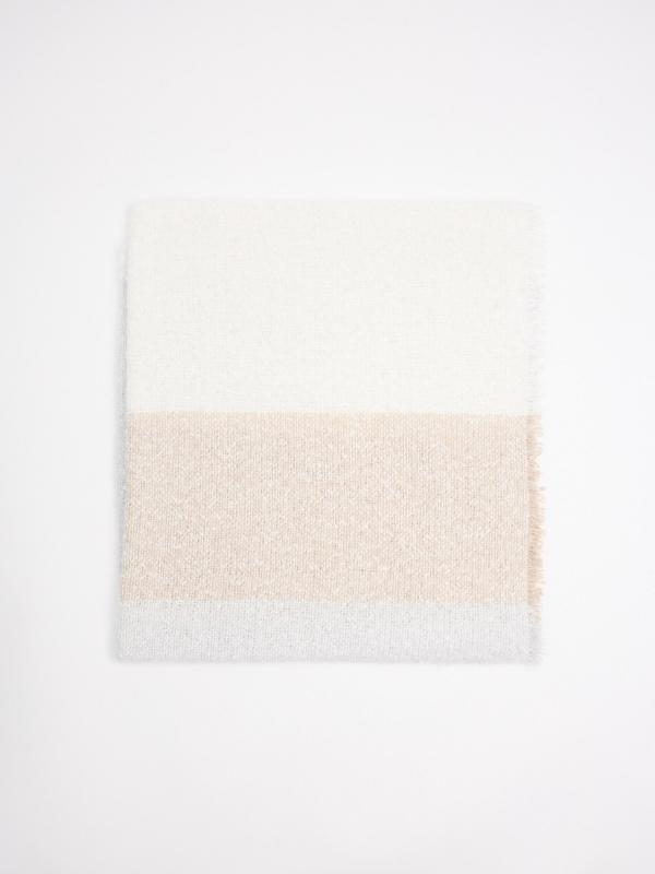 In side Bufanda rayas flecos multicolor