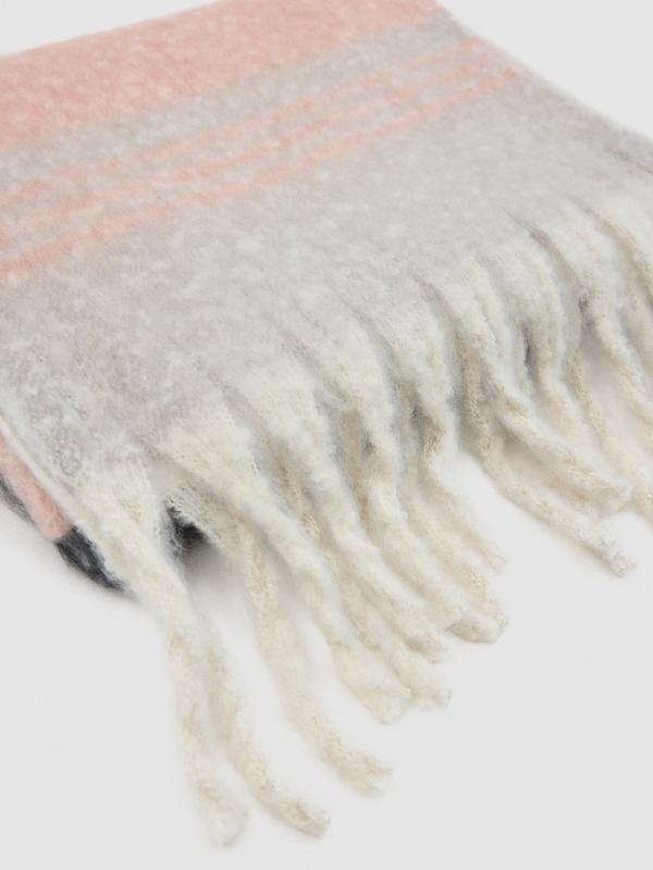 In Side Bufanda Suave Color Block