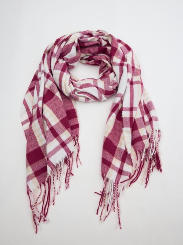 In Side Bufanda Tipo Manta De Cuadros