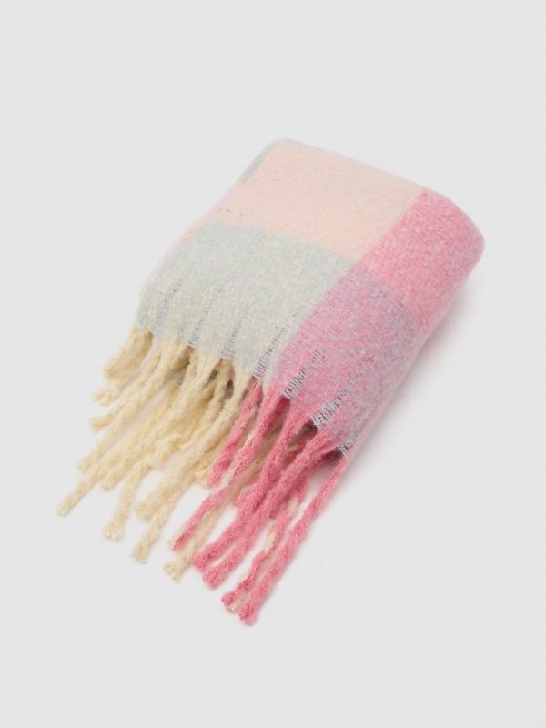 In Side Bufanda Tipo Manta Violeta