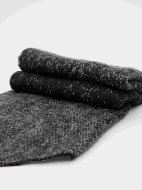 In Side Bufanda Triángulo Gris