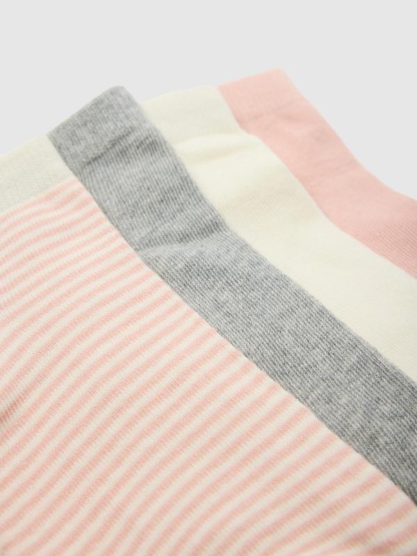 In Side Calcetines Tobilleros Estampado Pack 4