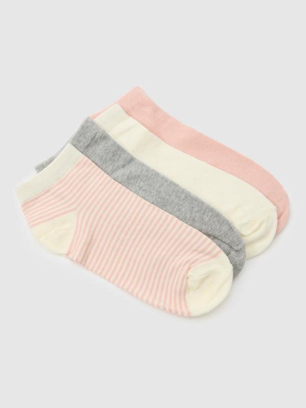 In Side Calcetines Tobilleros Estampado Pack 4