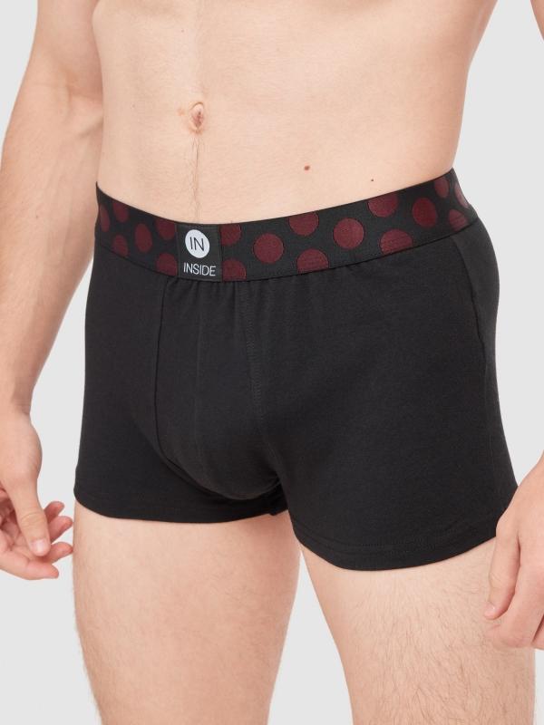 In Side Calzoncillo Boxer Cintura Estampada 3 Unid