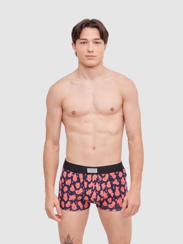 In Side Calzoncillo Boxer Estampado Pack 4
