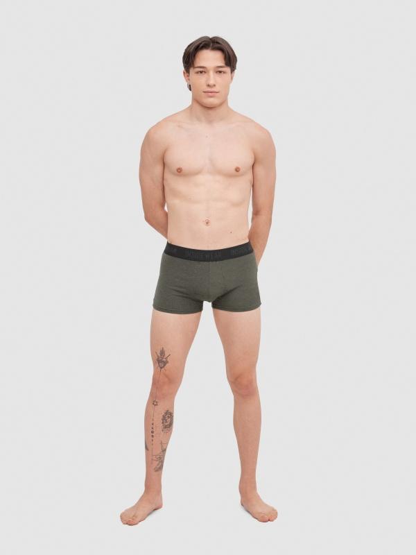 In Side Calzoncillo Boxer Lisos Pack 3