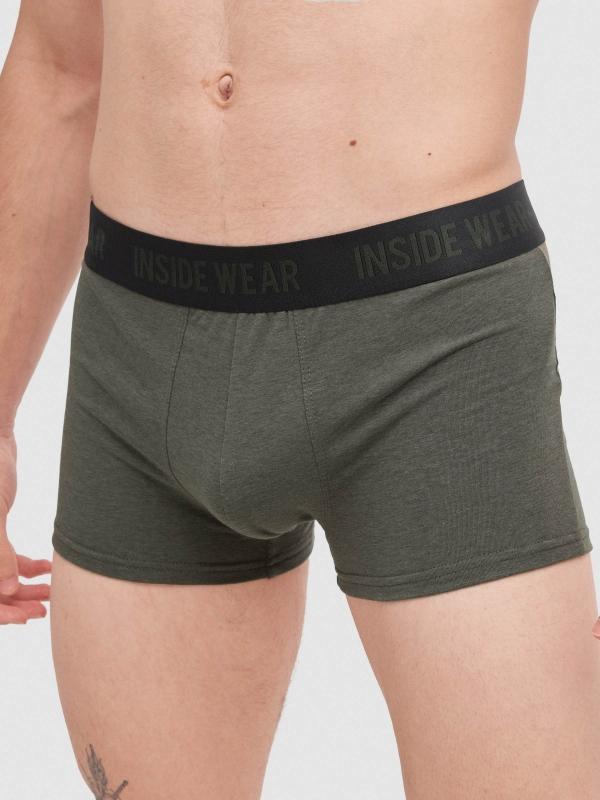 In Side Calzoncillo Boxer Lisos Pack 3