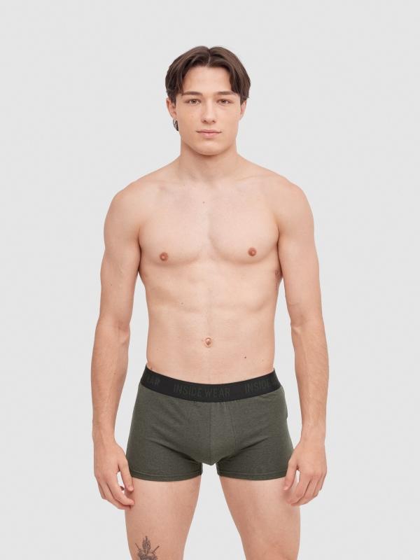 In Side Calzoncillo Boxer Lisos Pack 3