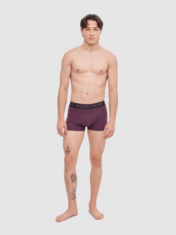 In Side Calzoncillo Boxer Lisos Pack 4