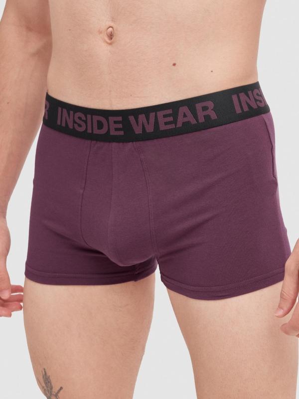 In Side Calzoncillo Boxer Lisos Pack 4